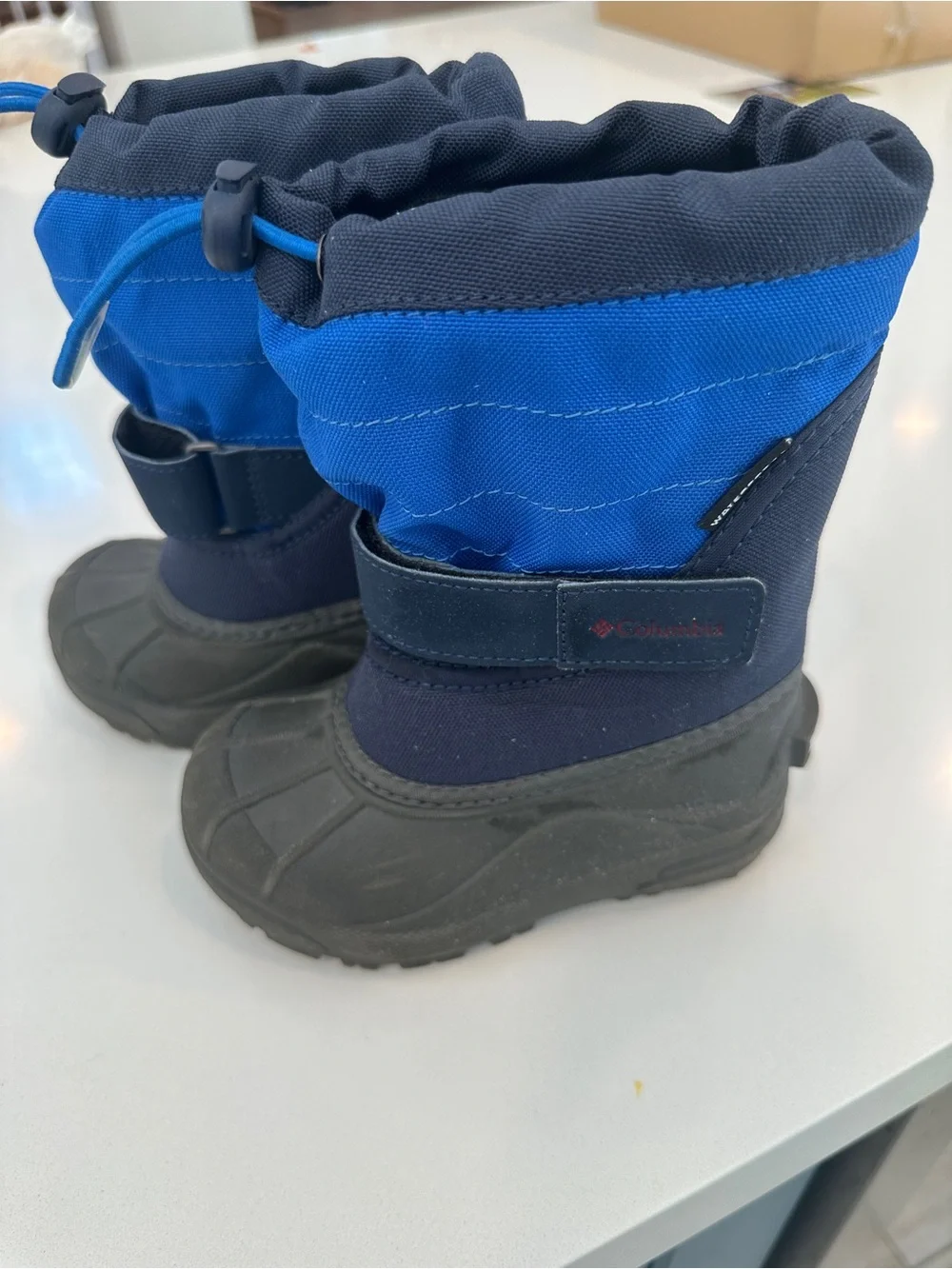 Columbia Kids Blue and Navy Insulated Snow Boots